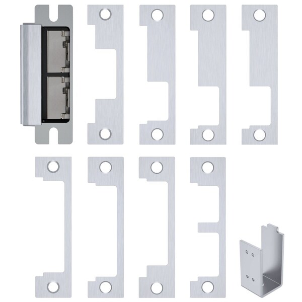 Stainless Steel, Satin Stainless Steel, For Use With: 1600 Series Electric Strikes